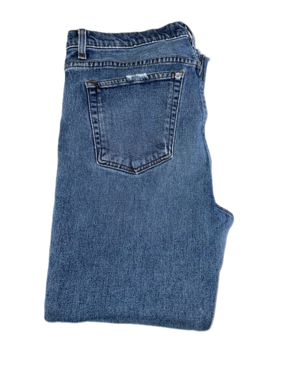 Reformation Cropped Kick Flare Jeans Sz 31 Raw Hem High Rise 26” Inseam - Picture 4 of 13
